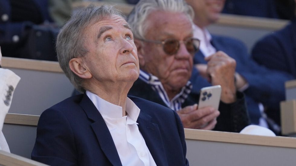 Ο πρόεδρος και διευθύνων σύμβουλος της LVMH Μπερνάρ Αρνό
